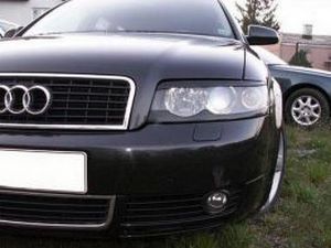 Верхние и нижние реснички на фары Audi A4 B6 1 1