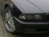 Реснички на фары BMW E38 Sedan (ABS-пластик) 1