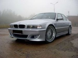 Реснички на фары BMW E38 Sedan (ABS-пластик) 2 2