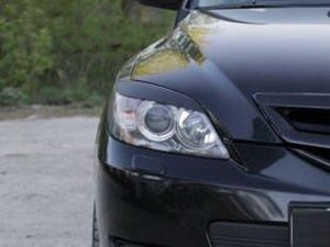 Реснички на фары Mazda 3 I (BK; 03-09) Hatchback