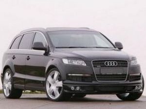 Реснички на фары Audi Q7 (05-15) - ABS 4 4