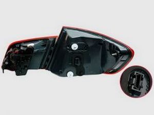 Фонари задние BMW 5 F10 / F18 LCI (13-17) - диодные (красные) 4