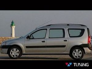 Рейлинги DACIA Logan MCV (2007-2013) чёрные 3