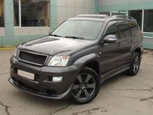 Реснички на фары TOYOTA LC 120 Prado III (2002-) 2