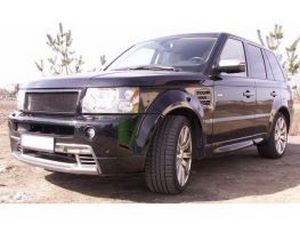 Решётка радиатора Range Rover Sport (L320; 2005-2009) - под покраску - фото 3 3