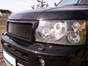 Решётка радиатора Range Rover Sport (L320; 2005-2009) - под покраску - фото 4 4