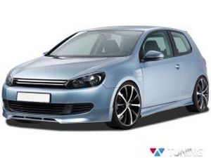 Реснички на фары VW Golf 6 VI - ABS пластик 4 4