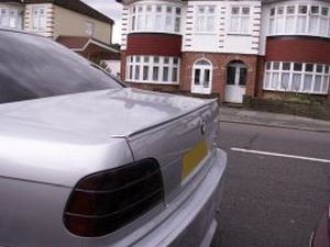 Спойлер багажника лип BMW E38 (1994-2001) Sedan 1