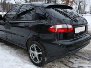 Спойлер Daewoo Lanos (97-) Hatchback - козирок 3