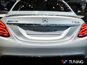 Спойлера багажника MERCEDES C W205 - AMG Optik стиль 2 2