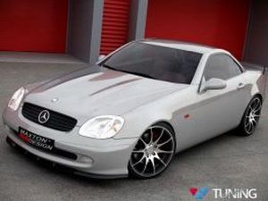 Спліттер передній Mercedes SLK R170 (00-04) 2