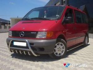 Кенгурятник передний MERCEDES Vito W638 4