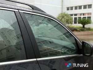 Хром нижние молдинги окон BMW X5 E70 (06-13) 4