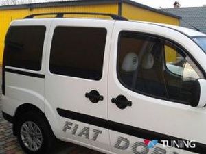 Рейлинги чёрные FIAT Doblo I (2001-2009) 3