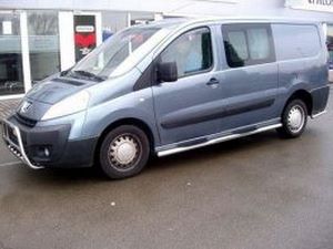 Трубы боковые FIAT Scudo (2007-2015) пороги 2