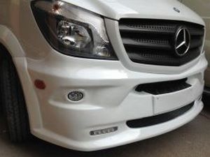 Накладка передняя MERCEDES Sprinter W906 (13-18) - LED 1