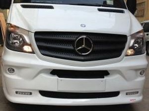 Накладка передняя MERCEDES Sprinter W906 (13-18) - LED 4