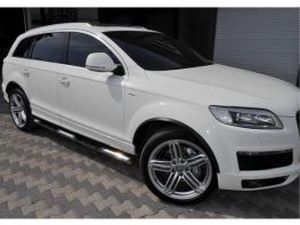 Пороги боковые AUDI Q7 (2005-2015) трубы 2