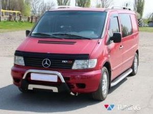 Пороги боковые Mercedes Vito W638 (96-03) - Dolunay 4