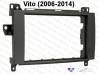 Рамка магнитолы MERCEDES Vito W639 (2006-2014) рестайлинг - 2 DIN 2