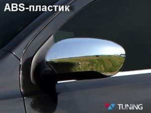 Хром накладки на дзеркала Nissan Qashqai I (J10; 07-13) 3