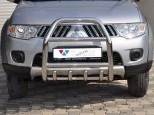 Кенгурятник Mitsubishi L200 IV (06-15) – високий