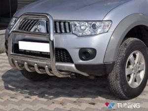 Кенгурятник высокий MITSUBISHI L200 IV (2006-2014) узкий 3