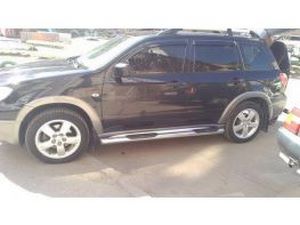 Пороги боковые трубы MITSUBISHI Outlander I (03-06) 2