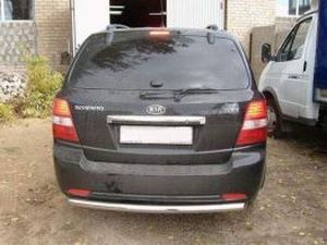 Защита задняя (труба) KIA Sorento I (2006-2009) 1