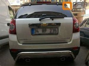 Защита задняя Chevrolet Captiva I - труба гнутая 4 4