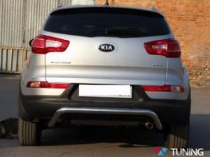 Защита задняя Kia Sportage III (SL; 10-15) - дуга 2