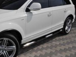 Пороги боковые Audi Q5 8R (08-16) - трубы 4