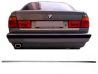 Хром накладка на кромку багажника BMW 5 E34 (88-95) Sedan 1