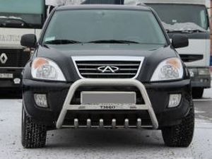 Кенгурятник Chery Tiggo I (06-13) - с грилем 2