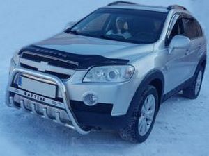 Кенгурятник Chevrolet Captiva I - с грилем 4 4