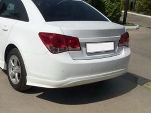 Юбка заднего бампера Chevrolet Cruze J300 Sedan 2 2