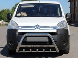 Кенгурятник с надписью Citroen Berlingo II (2008+) 3 3