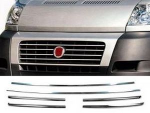 Хром накладки на решітку Fiat Ducato (06-13) 1