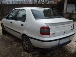 Лип спойлер багажника FIAT Siena (1996+) Sedan 3 3