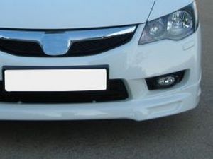 Юбка передняя HONDA Civic VIII (09-12) Sedan - Mügen стиль 2