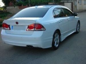 Юбка задняя HONDA Civic VIII (06-12) Sedan - Mügen стиль 2