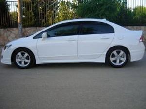 Накладки на пороги HONDA Civic VIII (06-12) Sedan - Mügen стиль 2