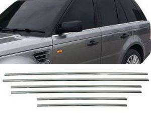 Хром нижні молдинги вікон Land Rover Range Rover Sport (L320; 05-13) 1