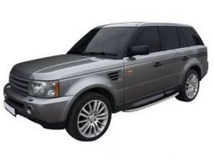 Хром нижние молдинги окон Land Rover Range Rover Sport (L320; 05-13) 2