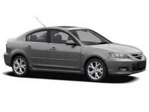 Хром нижние молдинги окон Mazda 3 (BK; 03-08) Sedan 2