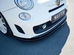 Сплиттер передний Fiat 500 Abarth (08-12) 2