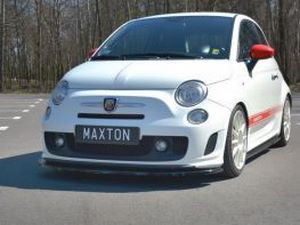 Сплиттер передний Fiat 500 Abarth (08-12) 3