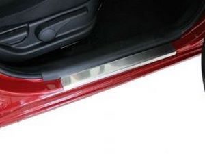 Накладки на пороги Mercedes M W164 (ML) (05-11) 3