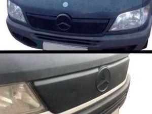 Зимова накладка на решітку Mercedes Sprinter W901 (95-06) 4