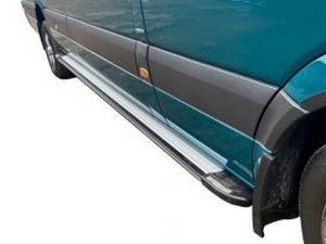 Пороги боковые Mercedes Sprinter W906 (06-18) - Rainbow 3